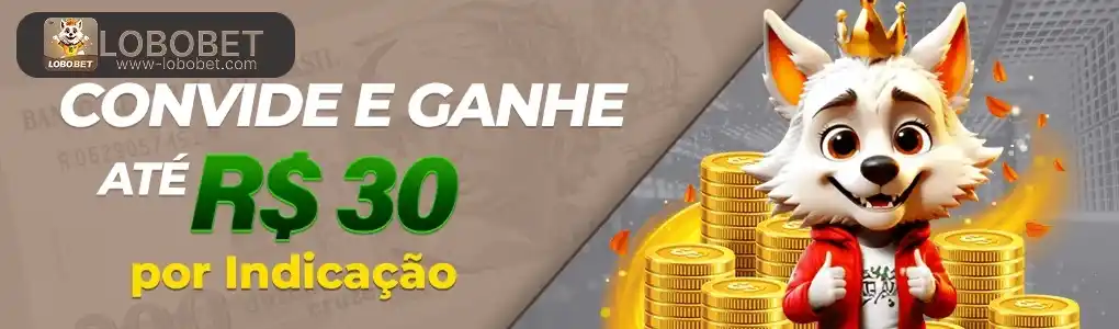 Banner de promoção LOBOBET