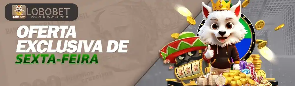 Banner de promoção LOBOBET